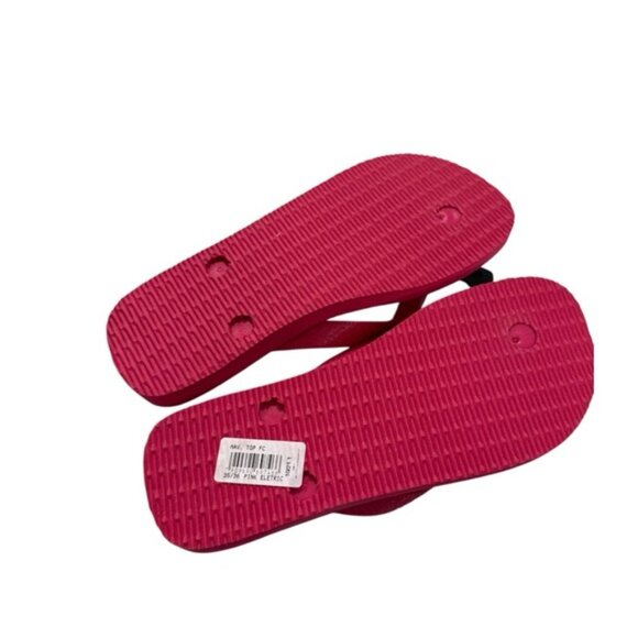 Havaianas Electric Pink Top Fashion flip flops Made in Brazil Size US 6 35/36 - Picture 4 of 9